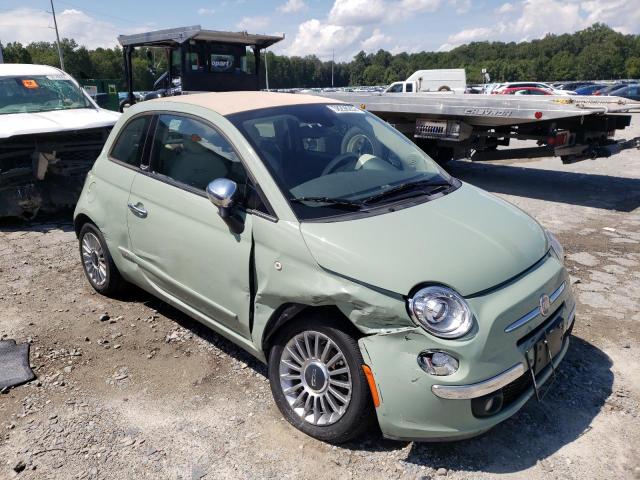 FIAT 500 LOUNGE 2012 with VIN 3C3CFFER1CT382735 - Photo from auction