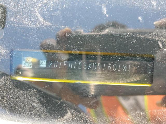 Photo 10 from auction – 2013 CHEVROLET CAMARO LS with VIN 2G1FA1E3XD9160181