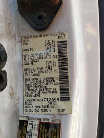 Photo 10 from auction – 2015 NISSAN FRONTIER S with VIN 1N6BD0CT4GN712699