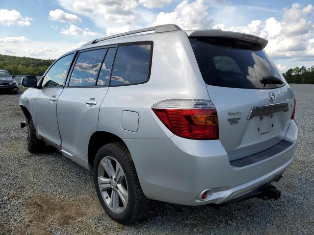 Photo 3 from auction – 2008 TOYOTA HIGHLANDER with VIN JTEES43A182054916