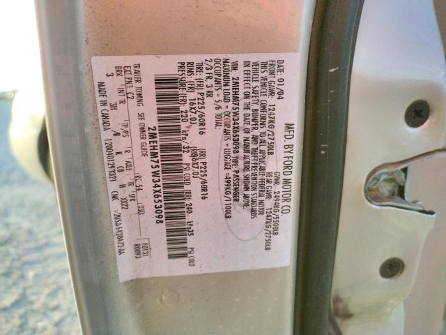 Photo 10 from auction – 2004 MERCURY GRAND MARQ with VIN 2MEHM75W34X653098