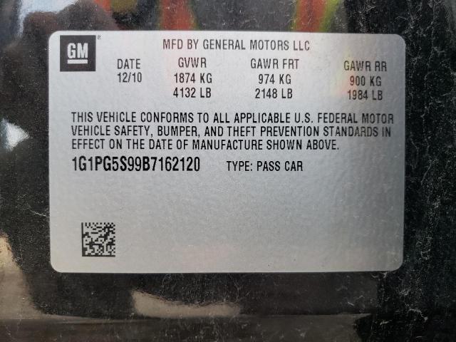 Photo 10 from auction – 2011 CHEVROLET CRUZE LT with VIN 1G1PG5S99B7162120