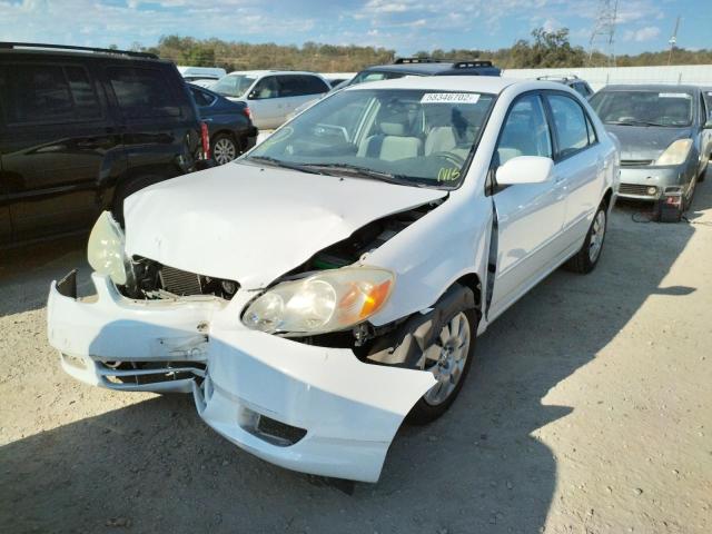 Photo 2 from auction – 2003 TOYOTA COROLLA CE with VIN JTDBR32E130015894
