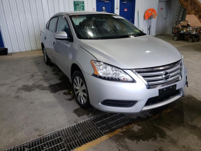 NISSAN SENTRA S 2013 with VIN 1N4AB7AP0DN907641 - Photo from auction