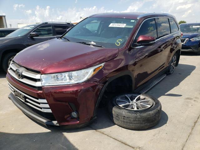 Photo 2 from auction – 2019 TOYOTA HIGHLANDER with VIN 5TDKZRFHXKS298931