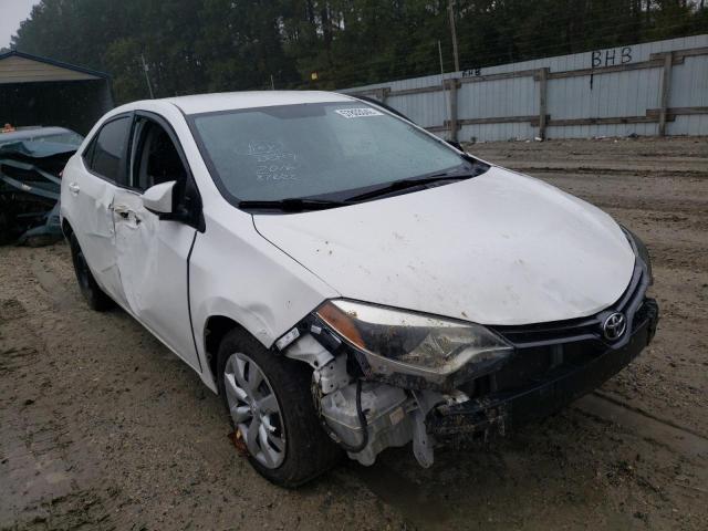 TOYOTA COROLLA L 2016 with VIN 5YFBURHE1GP434428 - Photo from auction