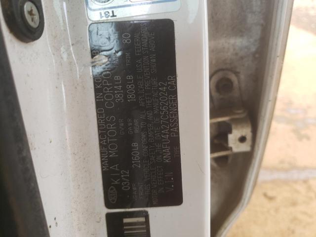 Photo 10 from auction – 2012 KIA FORTE EX with VIN KNAFU4A27C5620242