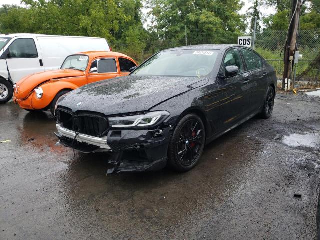 Photo 2 from auction – 2022 BMW M550XI with VIN WBA13BK08NCJ94798