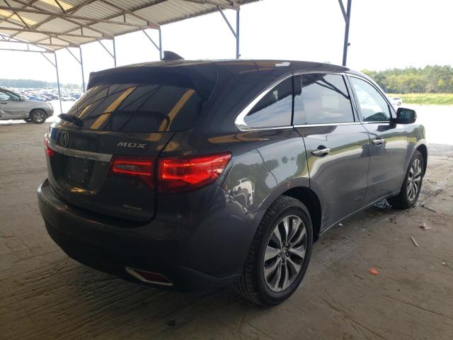 Photo 4 from auction – 2016 ACURA MDX TECHNO with VIN 5FRYD4H47GB012453