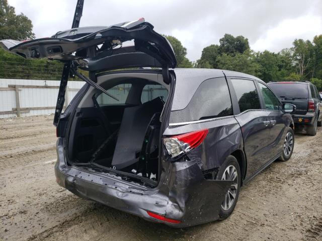 Photo 4 from auction – 2021 HONDA ODYSSEY EX with VIN 5FNRL6H71MB025564