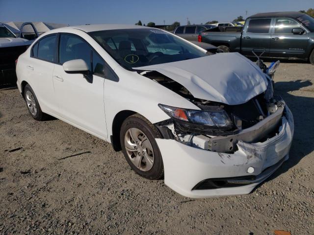 HONDA CIVIC LX 2014 with VIN 19XFB2F5XEE262075 - Photo from auction