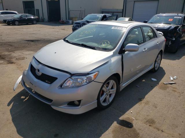 Photo 2 from auction – 2009 TOYOTA COROLLA XR with VIN 2T1BE40E89C027804