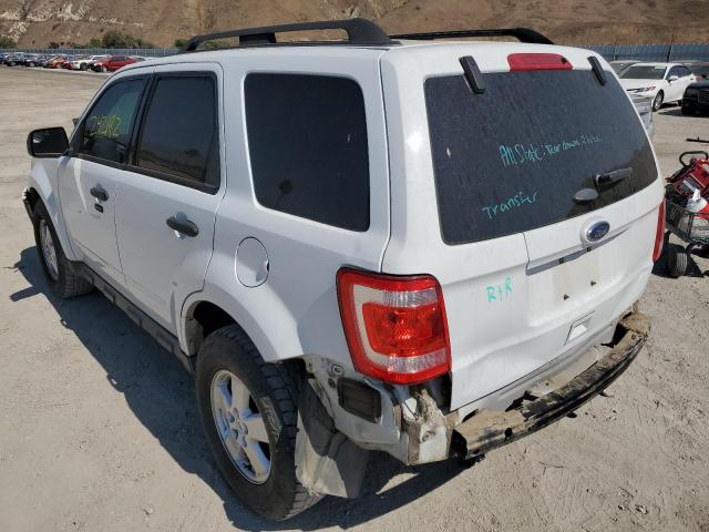 Photo 3 from auction – 2011 FORD ESCAPE XLT with VIN 1FMCU0D71BKB35340