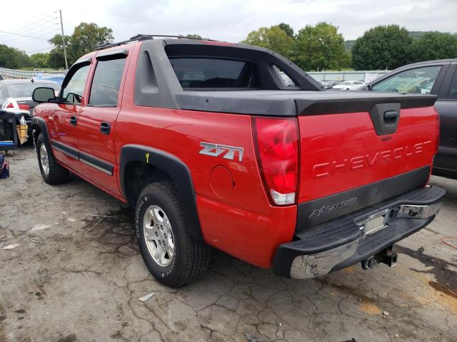 Photo 3 from auction – 2004 CHEVROLET AVALANCHE with VIN 3GNEK12T84G207757