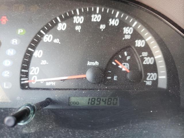 Photo 8 from auction – 2002 TOYOTA CAMRY LE with VIN JTDBE32K720080278