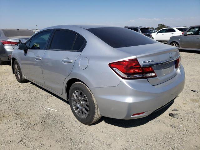 Photo 3 from auction – 2013 HONDA CIVIC LX with VIN 19XFB2F50DE279868
