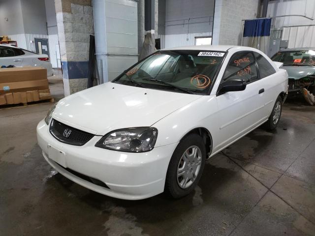 Zdjęcie 2 z aukcji – 2001 HONDA CIVIC LX z VIN 1HGEM22571L044240