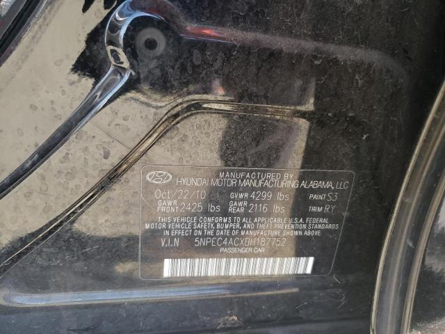 Photo 10 from auction – 2011 HYUNDAI SONATA SE with VIN 5NPEC4ACXBH187752