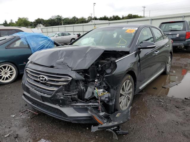 Photo 2 from auction – 2017 HYUNDAI SONATA SPO with VIN 5NPE34AF0HH504201