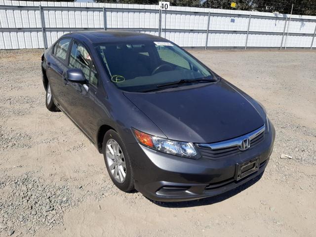 HONDA CIVIC EX 2012 with VIN 19XFB2F8XCE349126 - Photo from auction