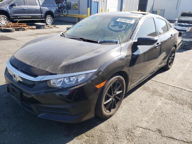 Photo 2 from auction – 2018 HONDA CIVIC LX with VIN 2HGFC2F51JH528239