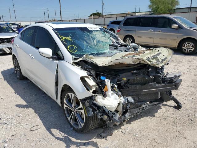 KIA FORTE EX 2016 with VIN KNAFZ4A88G5548110 - Photo from auction
