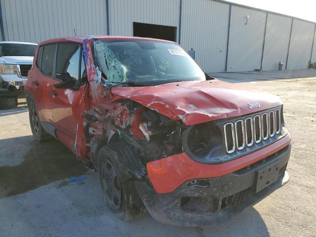 JEEP RENEGADE S 2017 with VIN ZACCJAAB3HPF97277 - Photo from auction