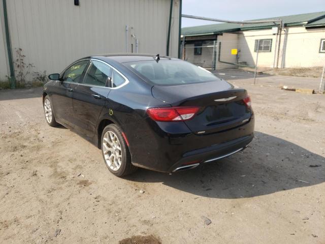 Photo 3 from auction – 2015 CHRYSLER 200 C with VIN 1C3CCCEGXFN690979