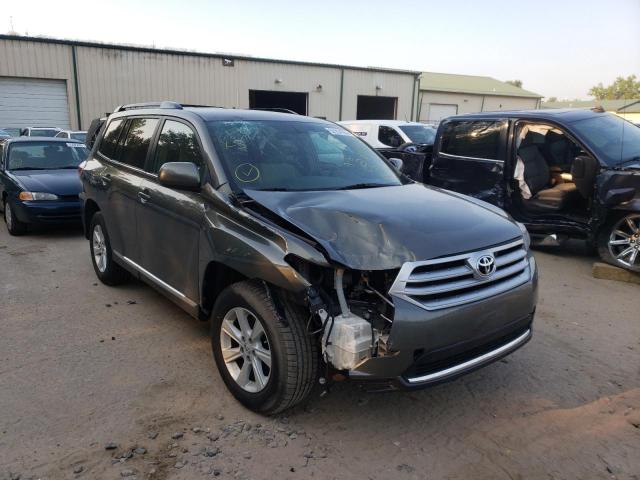TOYOTA HIGHLANDER 2012 with VIN 5TDBK3EH8CS134324 - Photo from auction