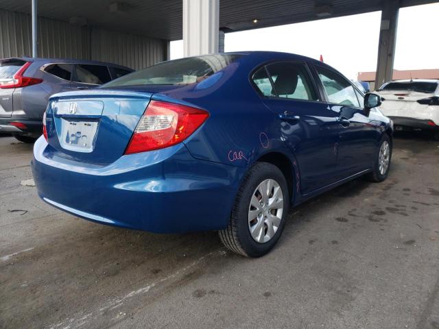 Photo 4 from auction – 2012 HONDA CIVIC LX with VIN 19XFB2F59CE367347