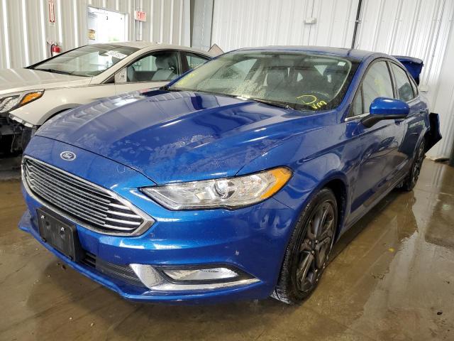 Photo 2 from auction – 2018 FORD FUSION SE with VIN 3FA6P0HD8JR238733