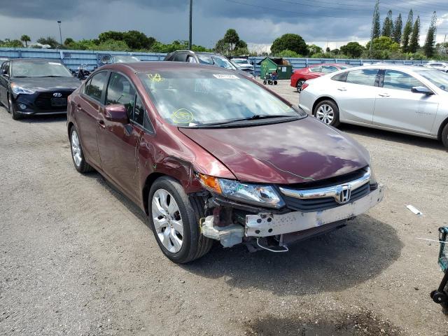 HONDA CIVIC 2012 with VIN 19XFB2F53CE025036 - Photo from auction