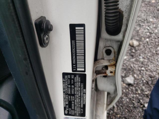Photo 10 from auction – 2013 KIA RIO EX with VIN KNADN4A31D6223201