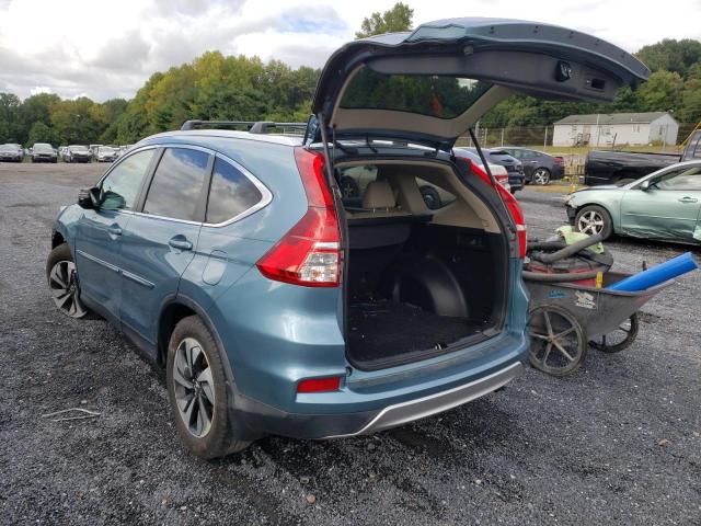 Photo 3 from auction – 2016 HONDA CR-V TOURI with VIN 5J6RM3H91GL005288