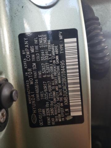 Photo 10 from auction – 2011 HYUNDAI TUCSON GLS with VIN KM8JUCAC2BU184495
