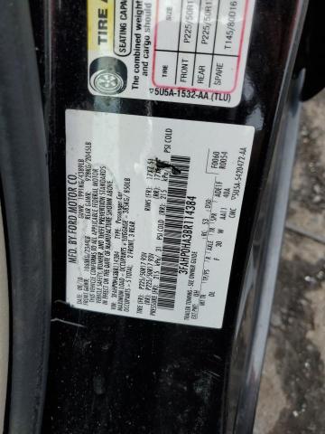Photo 10 from auction – 2011 FORD FUSION SE with VIN 3FAHP0HA3BR114384