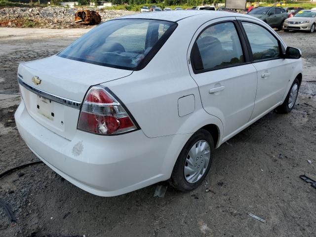 Photo 4 from auction – 2008 CHEVROLET AVEO BASE with VIN KL1TD56628B103146