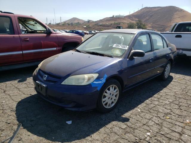 Photo 2 from auction – 2004 HONDA CIVIC LX with VIN 2HGES16534H624807