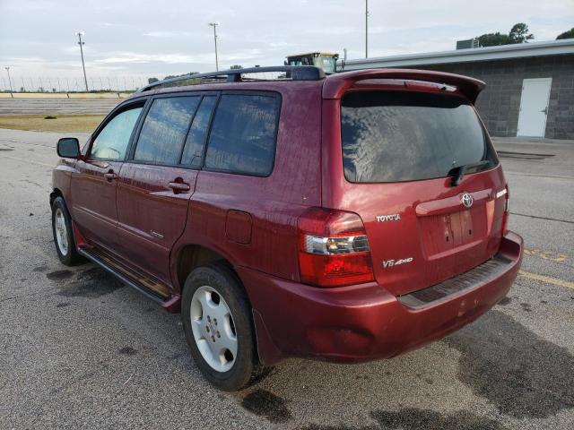 Photo 3 from auction – 2007 TOYOTA HIGHLANDER with VIN JTEEP21A470202267