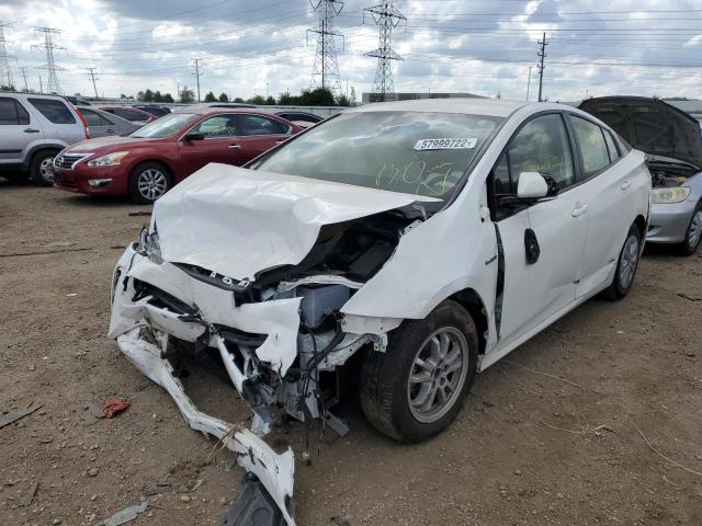 Photo 2 from auction – 2019 TOYOTA PRIUS with VIN JTDKARFU5K3070695