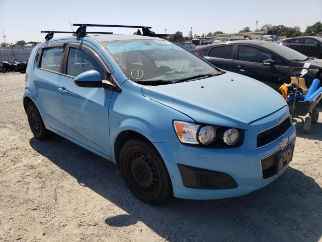 CHEVROLET SONIC LS 2014 with VIN 1G1JA6SHXE4158085 - Photo from auction