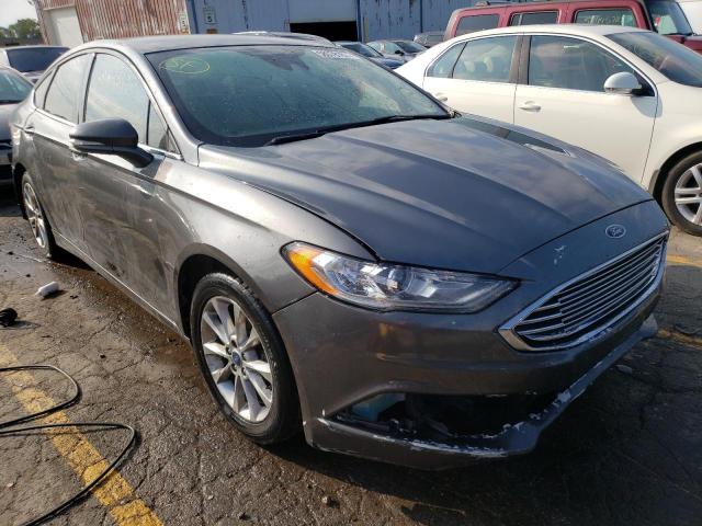 FORD FUSION SE 2017 with VIN 3FA6P0H74HR236787 - Photo from auction