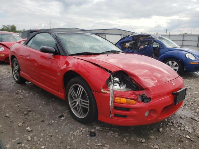MITSUBISHI ECLIPSE SP 2003 with VIN 4A3AE75H53E168542 - Photo from auction