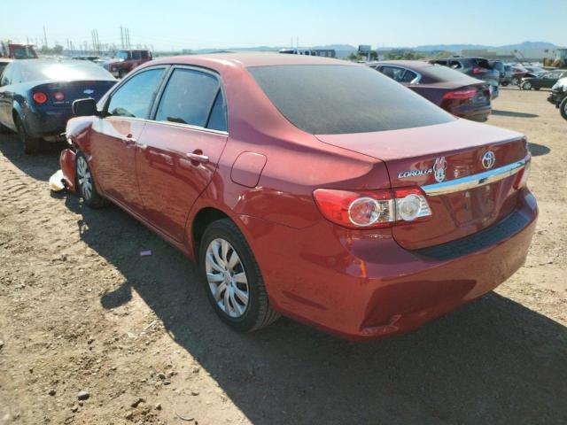 Photo 3 from auction – 2012 TOYOTA COROLLA BA with VIN 5YFBU4EE3CP066609