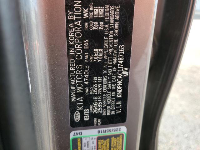 Photo 10 from auction – 2018 KIA SPORTAGE E with VIN KNDPNCAC1J7487163