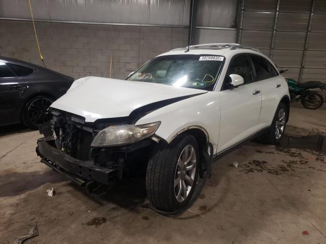 Photo 2 from auction – 2005 INFINITI FX35 with VIN JNRAS08U25X100993