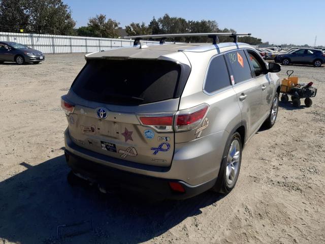 Foto 4 de la subasta – 2016 TOYOTA HIGHLANDER con VIN 5TDDCRFH0GS017513