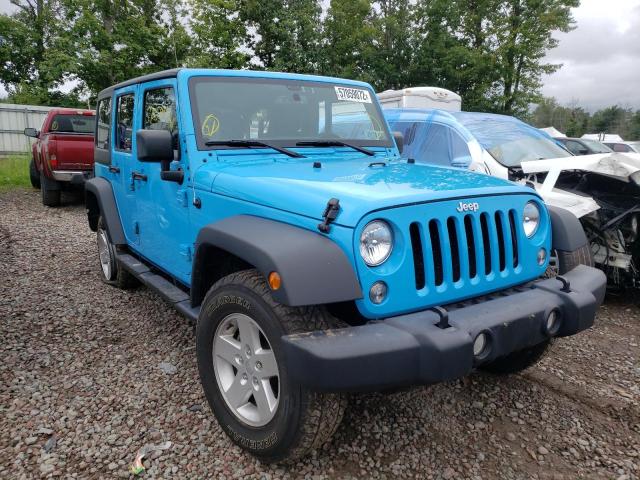 Photo 1 from auction – 2017 JEEP WRANGLER U with VIN 1C4BJWDG6HL584897