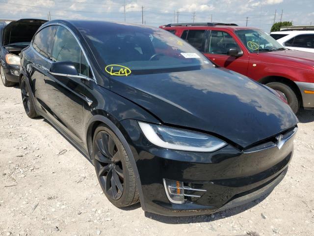TESLA MODEL X 2018 with VIN 5YJXCDE27JF116791 - Photo from auction
