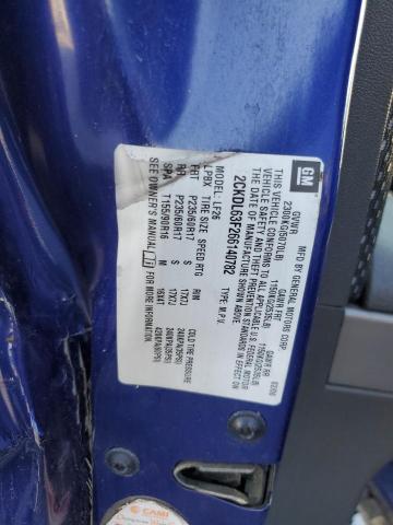 Photo 10 from auction – 2006 PONTIAC TORRENT with VIN 2CKDL63F266140782